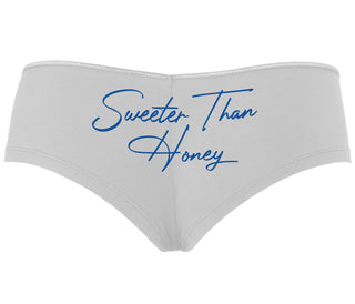 Sweeter Than Honey - White Boyshort