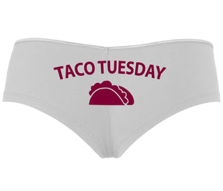Taco Tuesday - White Boyshort