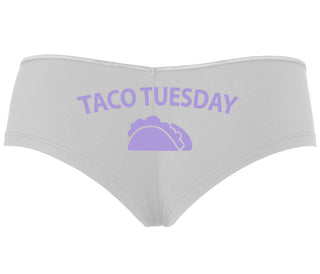 Taco Tuesday - White Boyshort