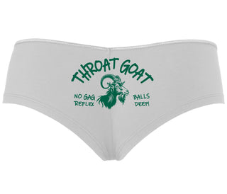 Throat Goat - White Boyshort