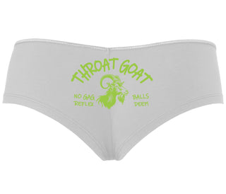 Throat Goat - White Boyshort