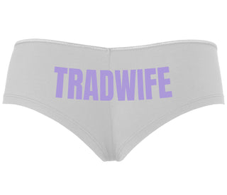 TradWife  - White Boyshort