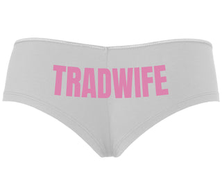 TradWife  - White Boyshort