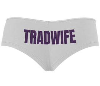 TradWife  - White Boyshort