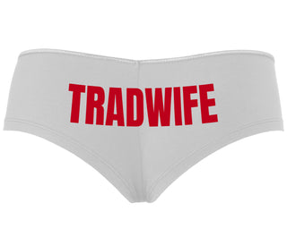 TradWife  - White Boyshort