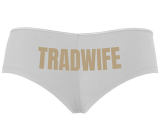 TradWife  - White Boyshort
