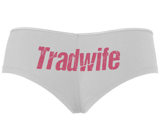 TradWife - White Boyshort