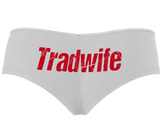 TradWife - White Boyshort