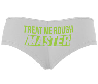 Treat Me Rough Master - White Boyshort