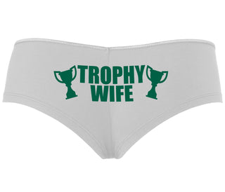 Trophy Wife Award - White Boyshort