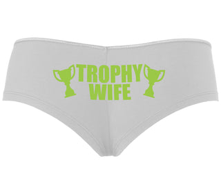 Trophy Wife Award - White Boyshort