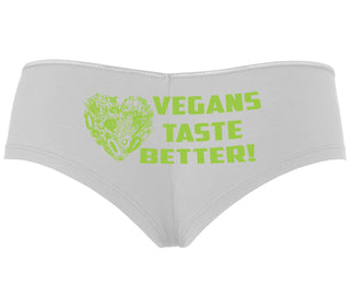 Vegans Tastes Better - White Boyshort