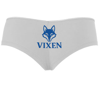 Vixen With Fox Logo - White Boyshort