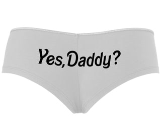 Yes Daddy ? - White Boyshort