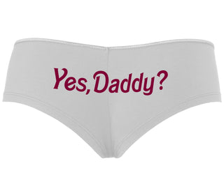 Yes Daddy ? - White Boyshort