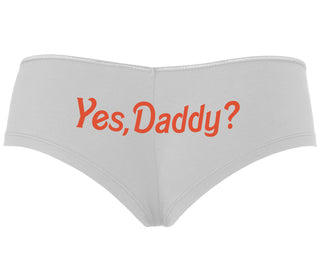 Yes Daddy ? - White Boyshort