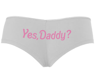 Yes Daddy ? - White Boyshort