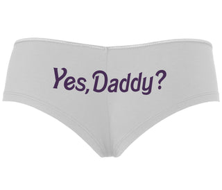 Yes Daddy ? - White Boyshort