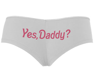 Yes Daddy ? - White Boyshort