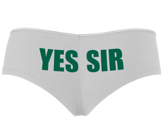 Yes Sir - White Boyshort