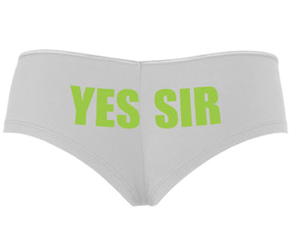 Yes Sir - White Boyshort