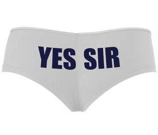 Yes Sir - White Boyshort