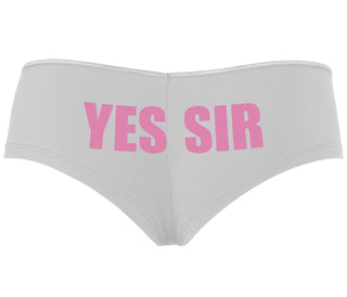 Yes Sir - White Boyshort