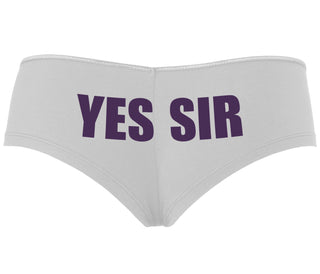 Yes Sir - White Boyshort