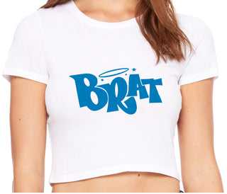 Brat - White Crop Top