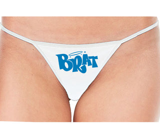 Brat - White String Thong
