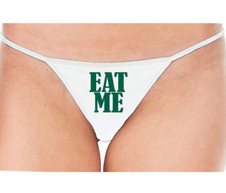 Eat Me - White String Thong