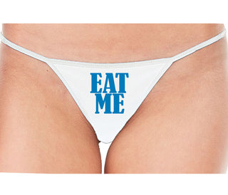 Eat Me - White String Thong