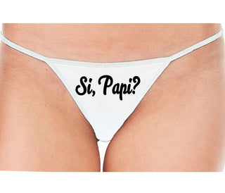 Si Pappi - Yes Daddy - White String Thong