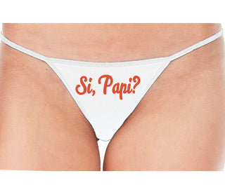 Si Pappi - Yes Daddy - White String Thong