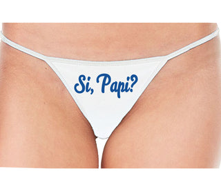 Si Pappi - Yes Daddy - White String Thong