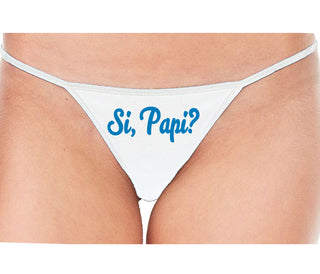 Si Pappi - Yes Daddy - White String Thong