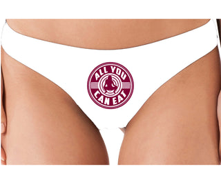 All You Can Eat - White Thong