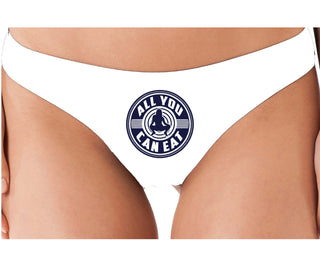 All You Can Eat - White Thong