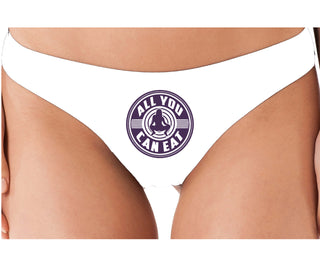 All You Can Eat - White Thong