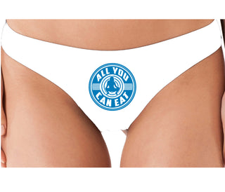 All You Can Eat - White Thong