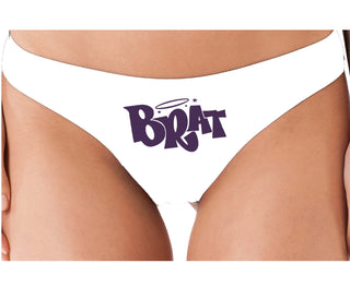 Brat - White Thong