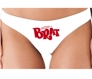 Brat - White Thong
