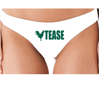 Cock Tease - Rooster - White Thong