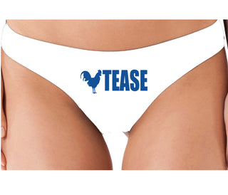 Cock Tease - Rooster - White Thong