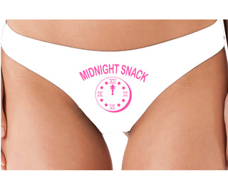 Midnight Snack - White Thong