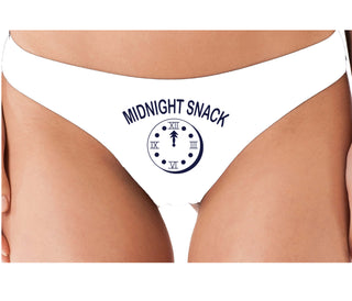 Midnight Snack - White Thong