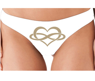 Polyamory Logo - White Thong