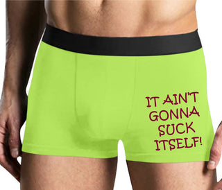 It Aint Gonna Suck Itself - Yellow Boxer Brief
