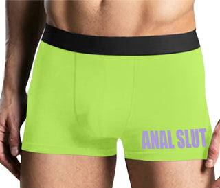Anal Slut - Yellow Boxer Brief