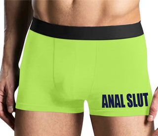 Anal Slut - Yellow Boxer Brief